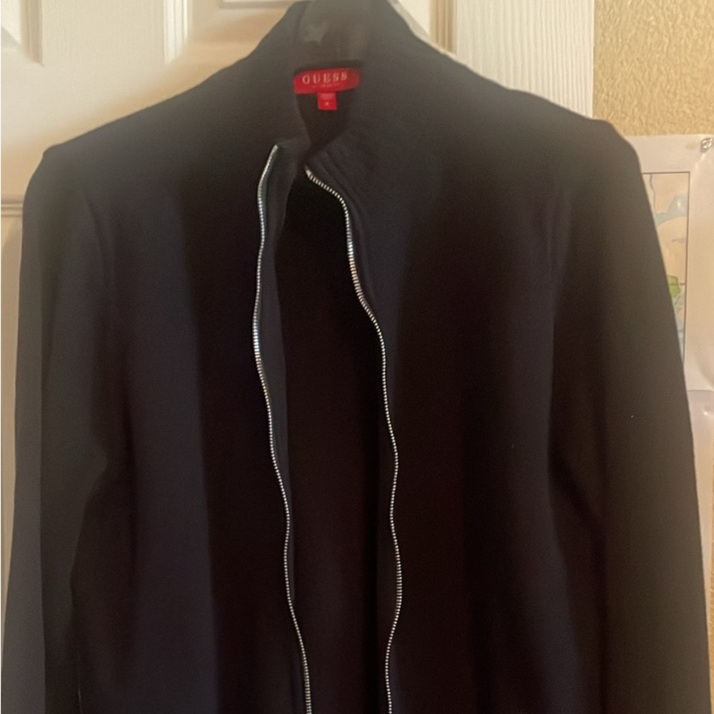 Guess Black Men's Cardigan Sweater